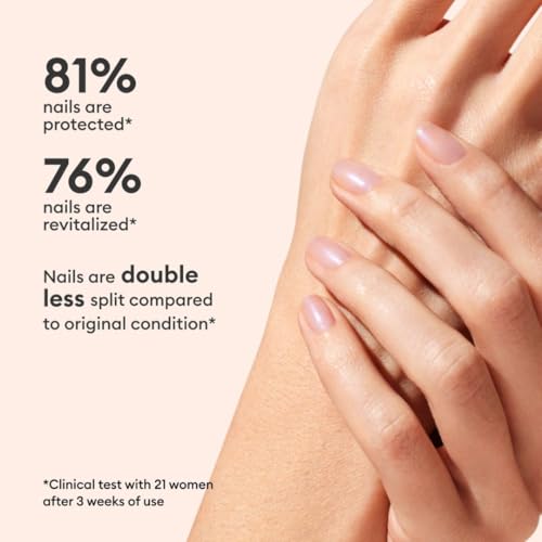 Manucurist Active Bright All in One Nail Perfector: Brightening Care Nail Polish - No Lamp - Vegan & Made in France - White Nail Polish - Nail Strengthener - Gifts for Women