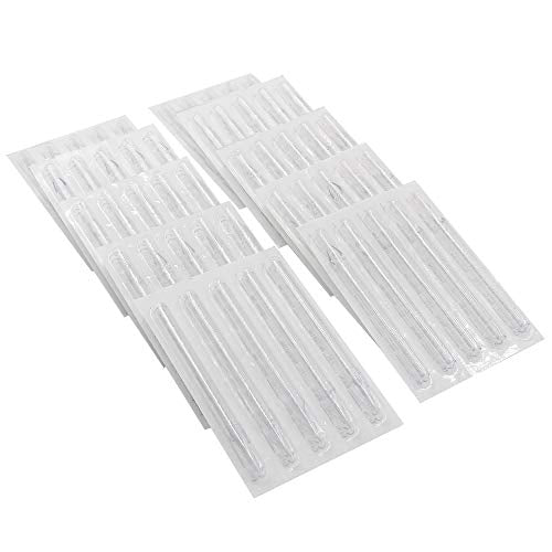 Autdor 100PCS Disposable Tattoo Tips Tubes - Mixed Assorted Sizes