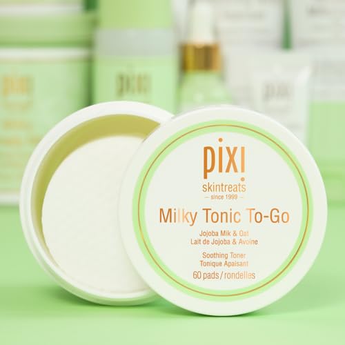 Pixi Milky Tonic Hydrating Pads with Jojoba Milk - 60 Count