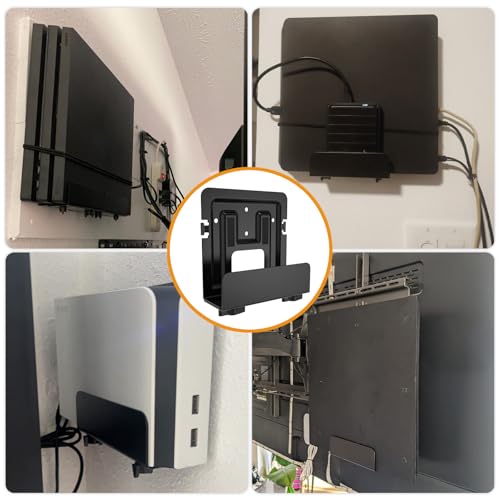 Adjustable Cable Box Wall Mount Bracket for Media Devices