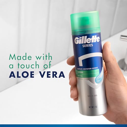 Gillette TGS Series Shave Gel Sensitive 7 Oz 6ct