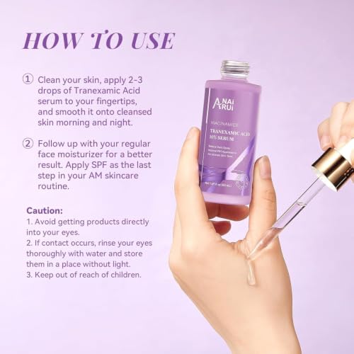 ANAI RUI 10% Tranexamic Acid Serum - Hydrating Face Treatment 50ml