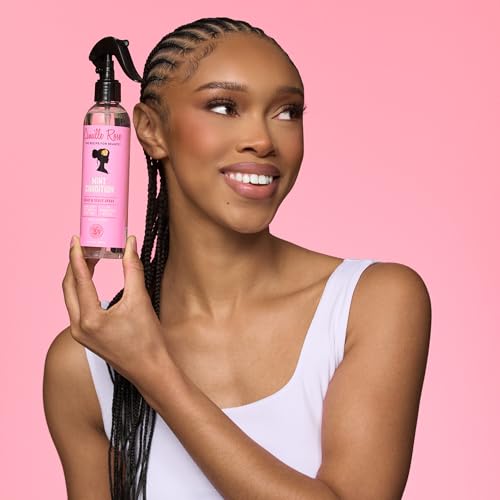 Camille Rose Braid & Scalp Spray, Mint Condition 2-Pack ? Sea Moss & Aloe Vera Braiding Spray, Dry, Itchy Scalp Care, 8 Oz