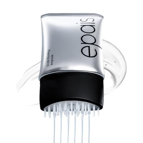 EPAIS Scalp Boosting Serum, Comb Applicator Scalp Ampoule with 38 Brush Tips, Clinically Tested Dandruff & Flake Reduction, Biome PDRN Exosome, Korean Hair Care, 5.07 fl.oz.