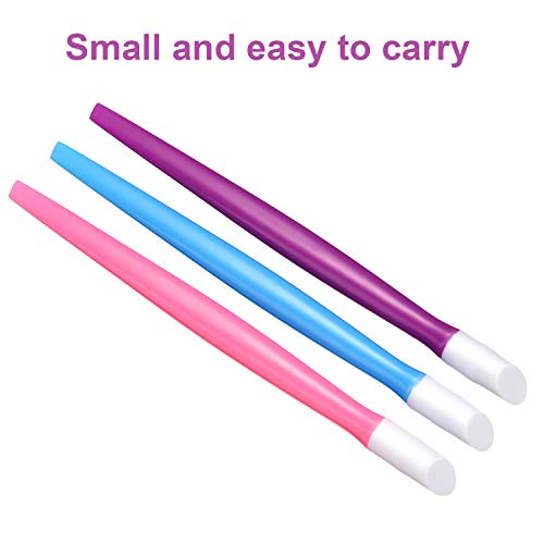 30 Pcs Rubber Cuticle Pushers - Dual Tipped Nail Art Tools