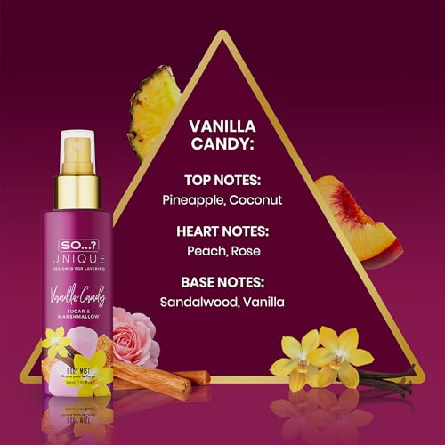 So...? Unique Body Mist Set - 1.69 Fl Oz, 6 Travel Size Sprays