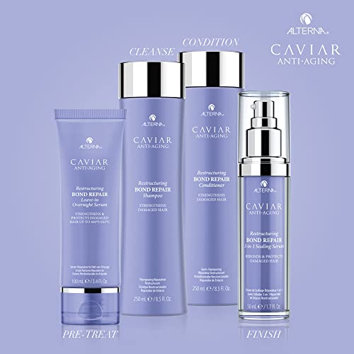 Alterna CAVIAR Anti-Aging Bond Repair Shampoo 1.35 Fl Oz - Strengthen & Protect Damaged Hair