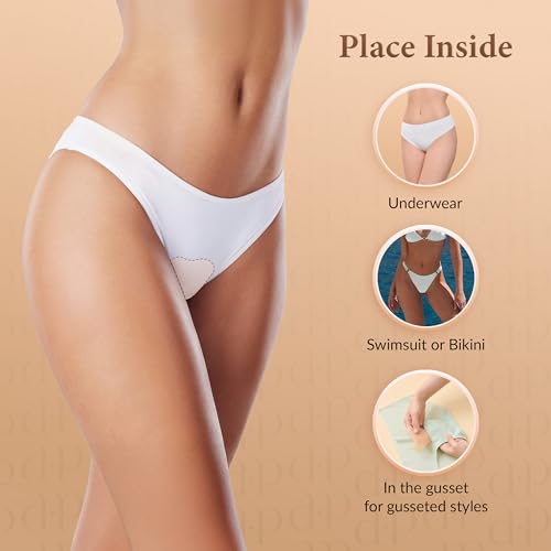 Dephale Silicone Camel Concealer Toe Pads 2-Pack for Swimwear & Leggings