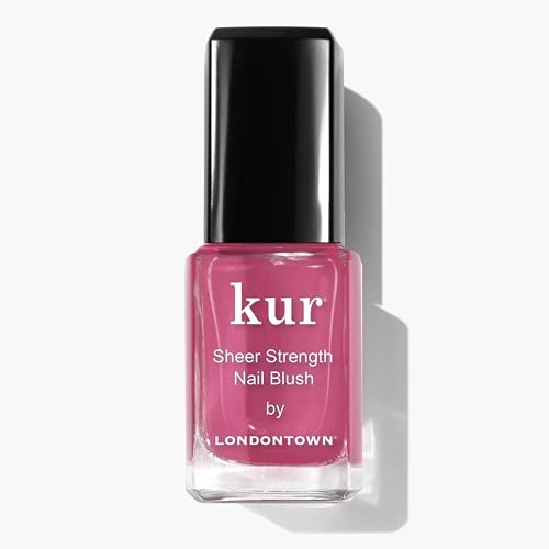 LONDONTOWN Sheer Strength Nail Blush - 2-in-1 Tinted Nail Hardener Strengthening Treatment With Jelly Finish