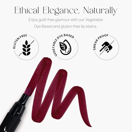 Sormé Smooch Proof Lip Stain - Long-Wearing Matte Felt-Tip Marker, Exposed