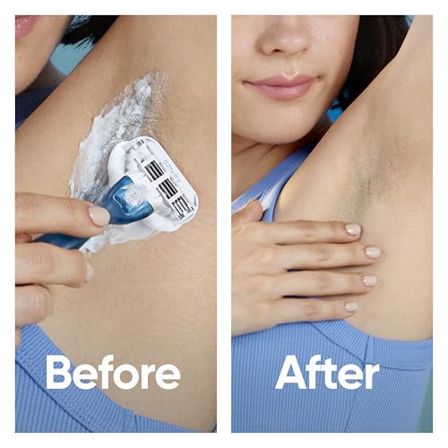 Gillette Venus Original Women's Razor Blade Refills, 3-Blade, 4 Count
