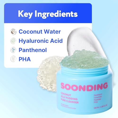 Coconut Jelly Pudding Cleanser - Deep Pore Cleanser & Gentle Exfoliation