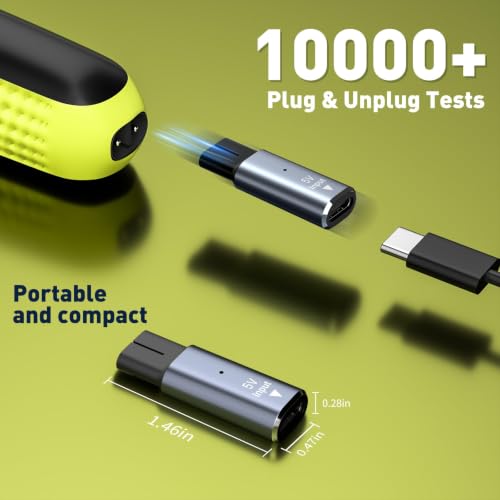 Type-C Shaver Charger Adapter for Philips Norelco 2000-9000 Series