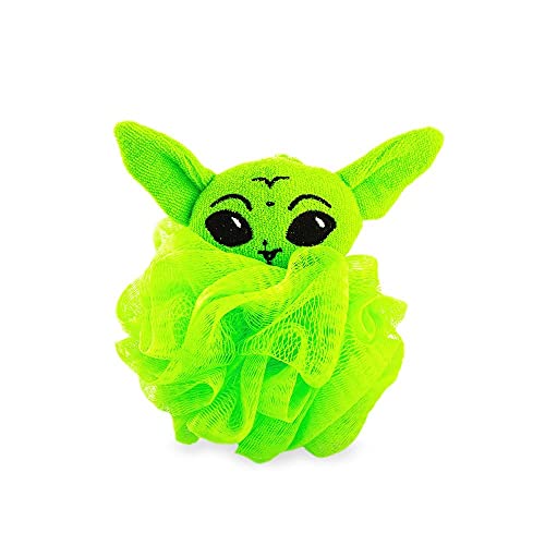 MAD Beauty Disney Mandalorian Shower Puff - Soft Lathering Bath Accessory