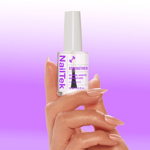 Nail Tek Formula 4 Xtra Nail Strengthener – 0.5 oz Repair Polish