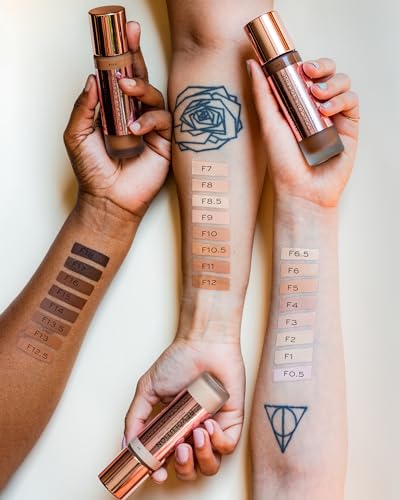 Revolution Beauty Conceal & Define Foundation F9 - Full Coverage, Matte Finish