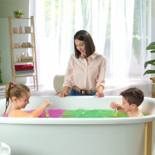 ZIMPLI Baff Bombz Magic Brush - 4 Color Changing Bath Bombs for Kids