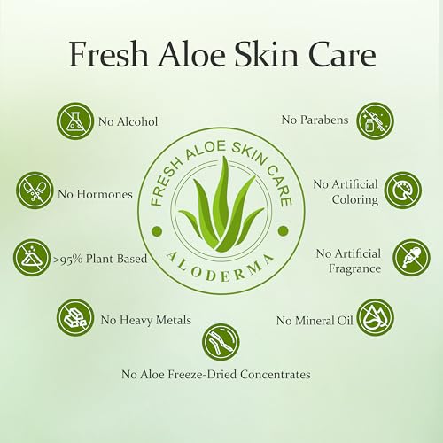 Aloderma Hydrating Aloe Face Wash for Dry & Sensitive Skin - 5.29 oz