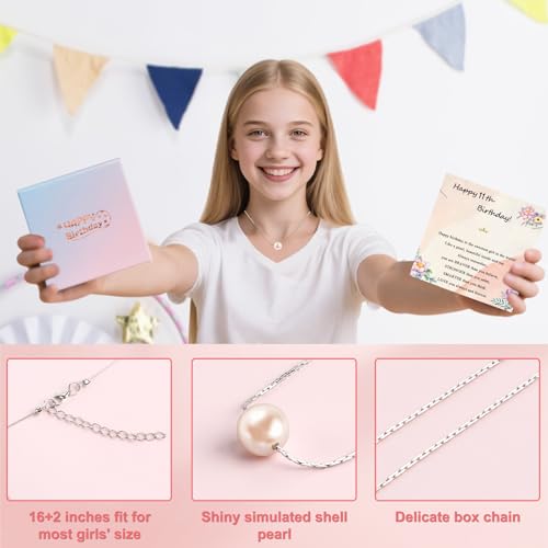 Unique 11th Birthday Gift Set for Girls - 7 Piece Collection