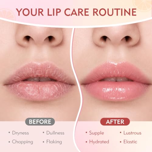 Lip Balm & Mask Set - 24 Pcs Hydrating Lip Care Gift Set for Spa, Bridal & Party Favors