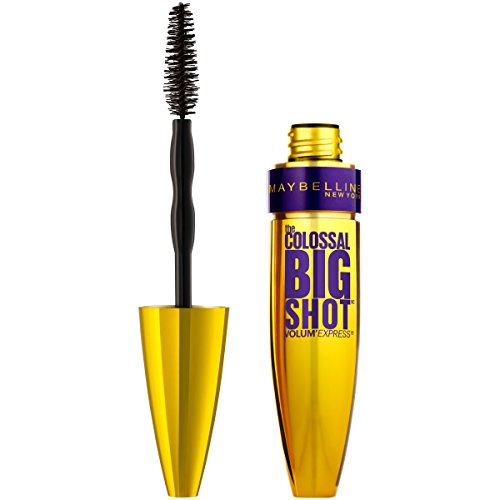Maybelline Volum' Express Big Shot Washable Mascara – Bold Lash Volume, Very Black, 0.33 fl oz
