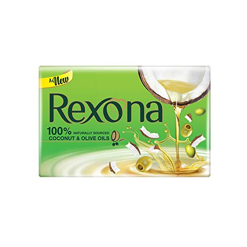 Rexona Coconut & Olive Oil Soap for Silky Soft Skin - 150g
