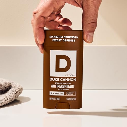 Duke Cannon Trench Warfare Men’s Antiperspirant Deodorant Palomino 3oz Pack of 2