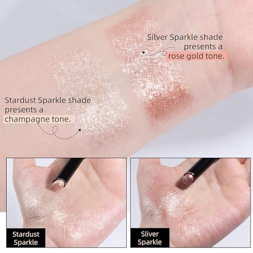 Rose Gold Highlighter Stick for Face & Body - Buildable, Multi-Use Makeup