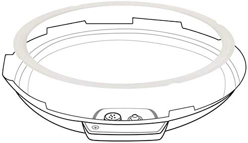 COSCOD Silicone Sealing Ring for 6 Qt Instant Pot - 2 Pack