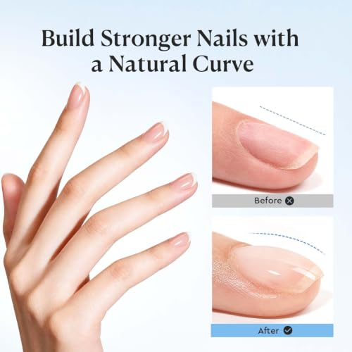 AZUREBEAUTY Rubber Base Builder Gel - 15ml Clear Nail Strengthener