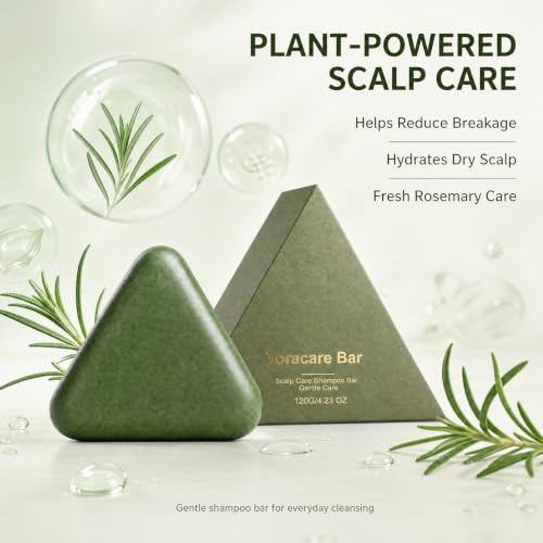 YoracareBar Korean Scalp Shampoo Bar for Oil Control and Hair Volume