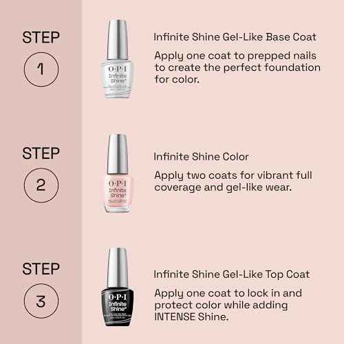 OPI Infinite Shine Top Coat - Gel-Like Nail Polish Finish