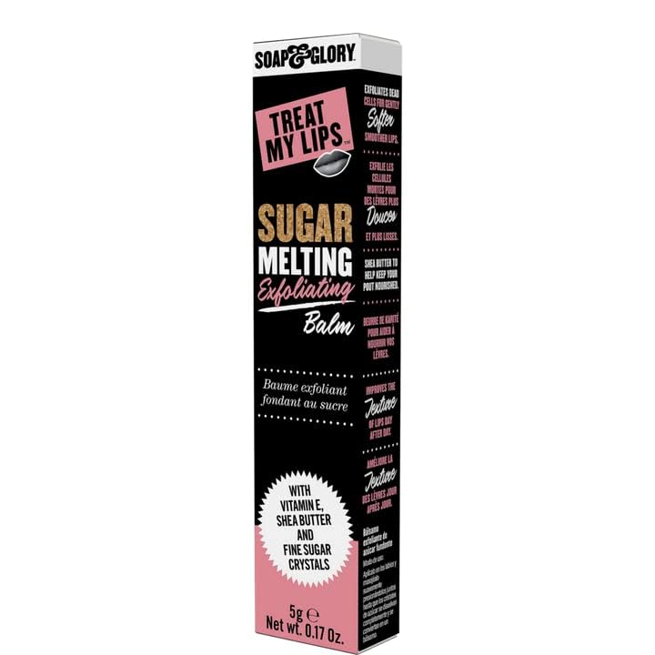 Soap & Glory Treat My Lips Sugar Melting Exfoliating Balm, 5g