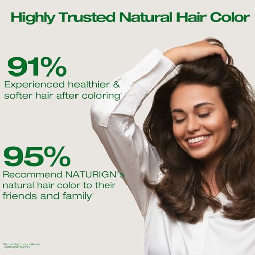 Naturigin Permanent Hair Dye 4.0 Brown - Vegan & Ammonia-Free Formula
