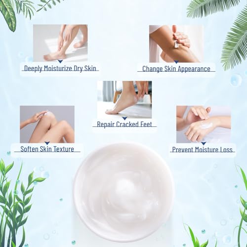 Urea Foot Cream 40% for Cracked Heels – Intensive Moisturizing Lotion 5.29 fl oz