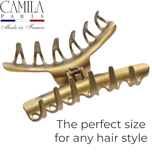 Camila Paris 4.55" Large French Claw Clip - Luxury Cellulose Acetate