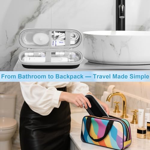 Electric Toothbrush Travel Case for Oral-B Pro 1000-7000 | Hard EVA Waterproof Cover