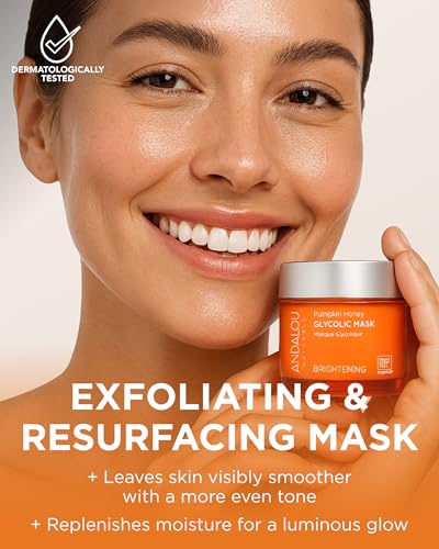 Andalou Naturals Pumpkin Honey Glycolic Face Mask - 1.7 fl oz