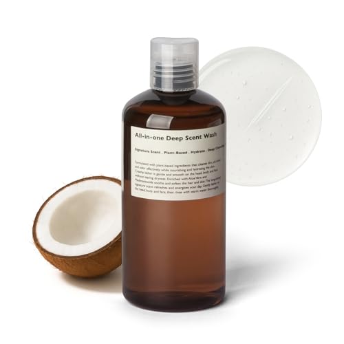 Lazy Society 3-in-1 Deep Scent Wash for Men - Face, Body & Hair Cleanser