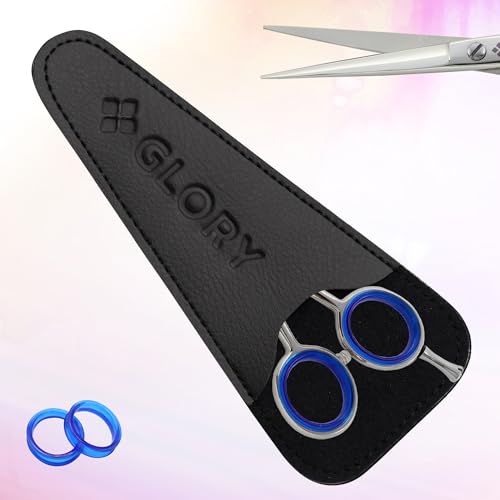 GLORY 6.5" Professional Hair Cutting Scissors - Ergonomic Barber Shears