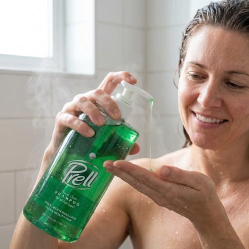 Prell Original Green Deep Cleansing Shampoo, Classic Clarifying Formula, 30 oz
