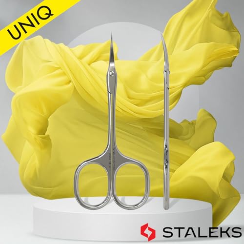 Staleks Ballerina UNIQ 10 XL Cuticle Scissors - Long Handles for Precision