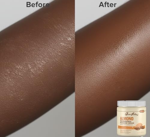 Queen Helene Almond Professional Massage Cream - 15 oz Hydrating Lotion for Smooth Skin