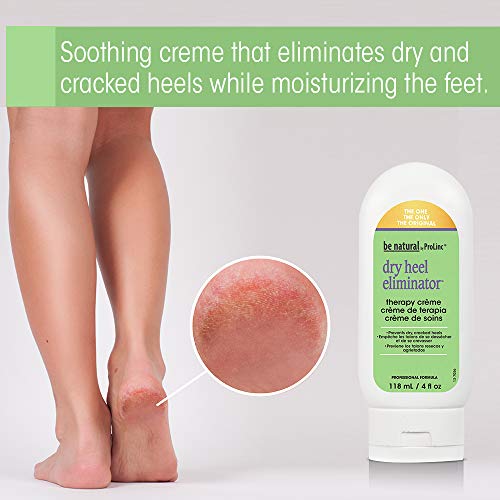 ProLinc Dry Heel Eliminator - 4 Fl Oz, Hydrating Foot Lotion for Dry Cracked Heels, Made in USA