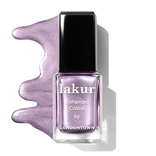 LONDONTOWN Lakur Nail Polish - Brill-ant Purple & Pink, 0.4 Fl Oz