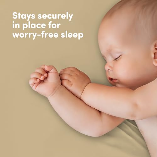 Sweety Fox Cotton Crib Sheets 2 Pack - Soft Jersey Knit for Baby