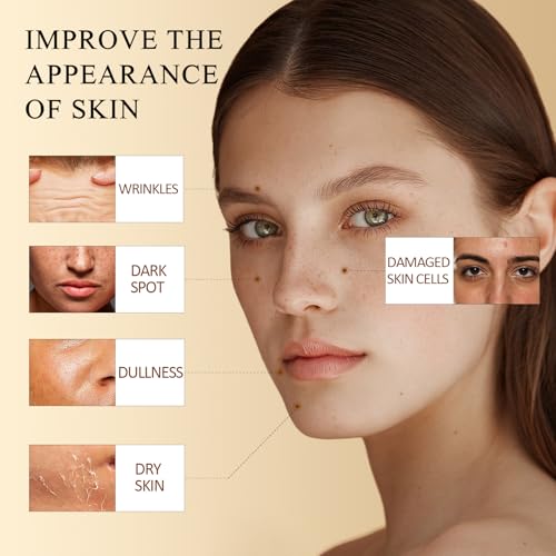 SHVYOG Vitamin C & Turmeric Face Oil - Brightening Anti-Aging Serum 1 Fl Oz