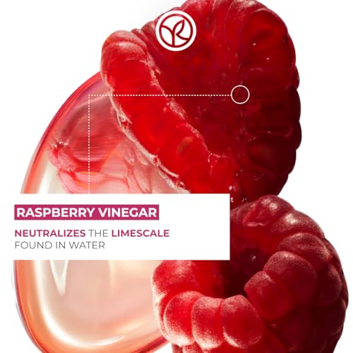 Yves Rocher Raspberry Vinegar Shampoo for Blonde & Light Hair - Sulfate-Free Color Protection, 10.1 fl oz