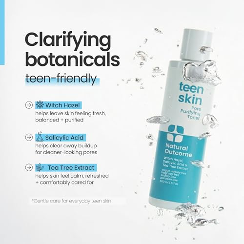 Natural Outcome Acne Clarifying Face Toner for Teens - 6.7 oz