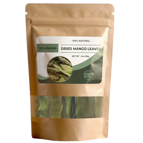 Heawans Dried Mango Leaves - 2oz Freshly Harvested